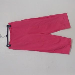 Talbots Stretch Vintage Pink Wide Leg Capri Pant Size 10 Fits Like Modern Size M
